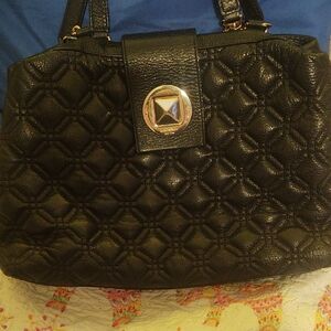 Kate Spade Black Quilted Shoulder Bag